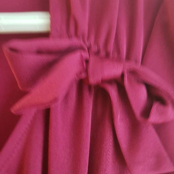Betsey Johnson Raspberry Dress Size 8 - Picture 2 of 5
